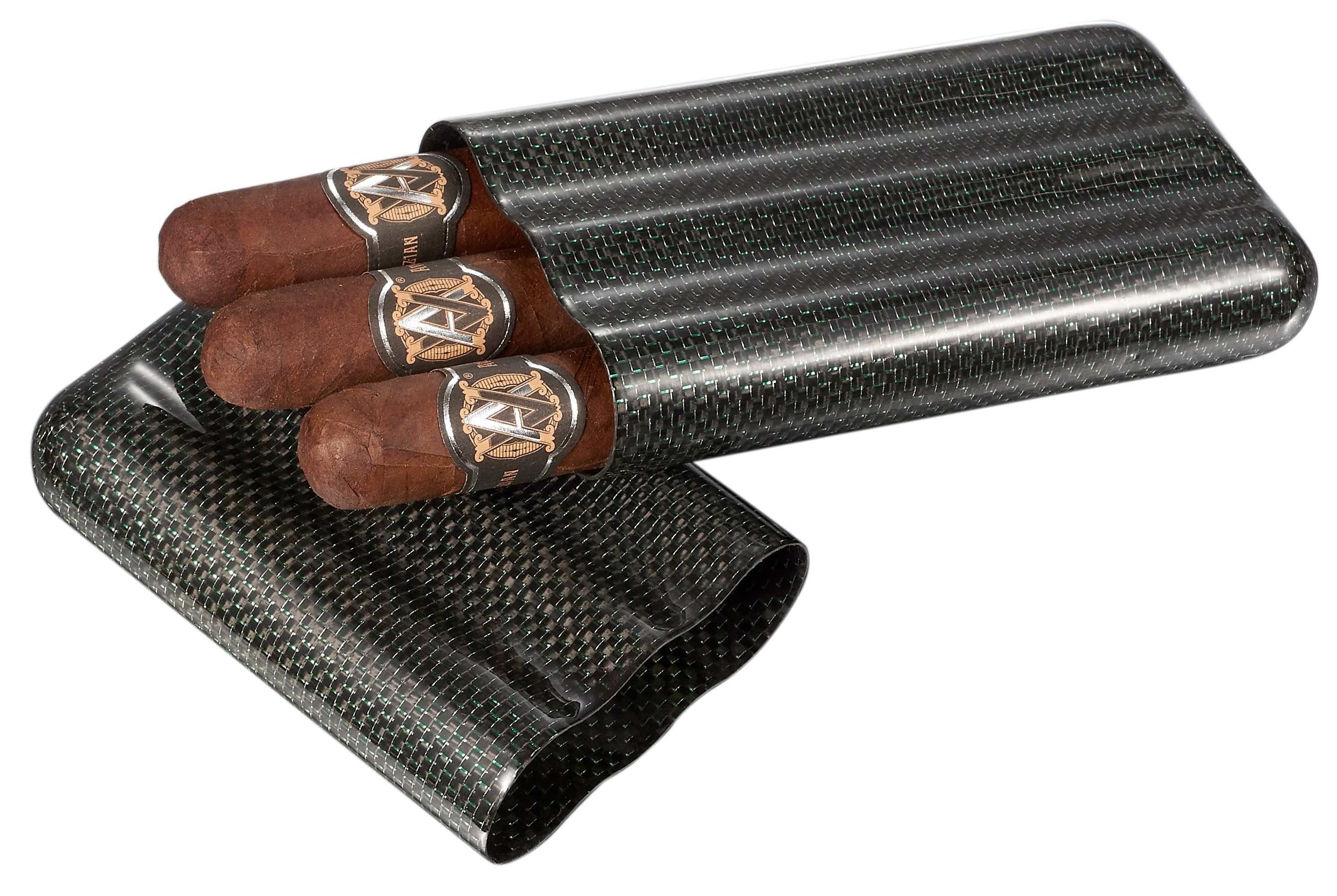 Premium Titanium Cigar Case - Airtight & Durable Humidor for 3 Cigars | Perfect for Travel, Gifts & Outdoor Adventures