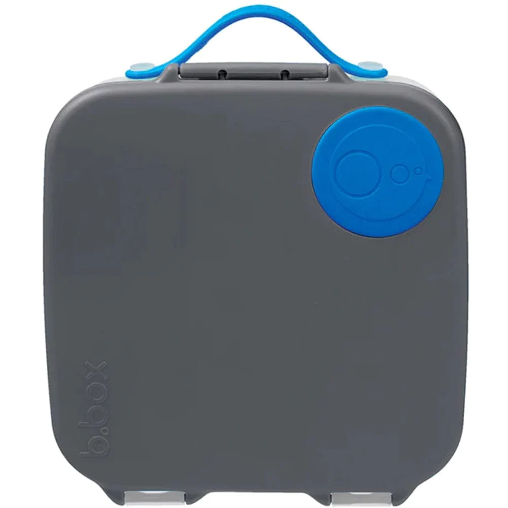B.Box Kids Lunch Box - Insulated Blue Slate Lunch Bag for School, Work & Picnics | Leak-Proof & Easy to Clean | Perfect for Boys & Girls