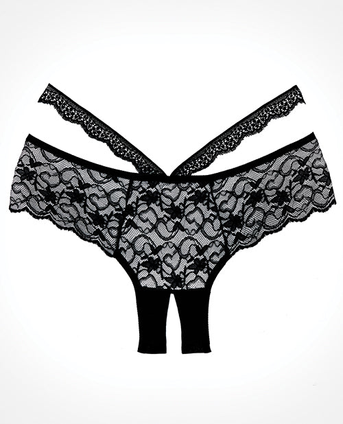Adore Heartbreaker Panty - Black One Size | Sexy Lingerie for Women | Perfect for Date Night & Special Occasions