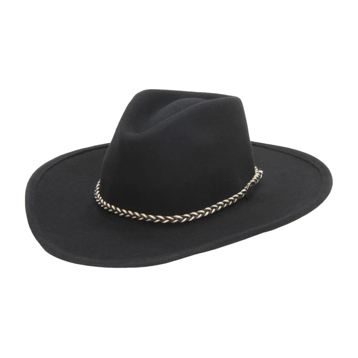 Stetson Unisex Rawhide Western Cowboy Hat for Men & Women - SBRAWH-833423 - Perfect for Rodeo, Country Music Festivals & Outdoor Adventures