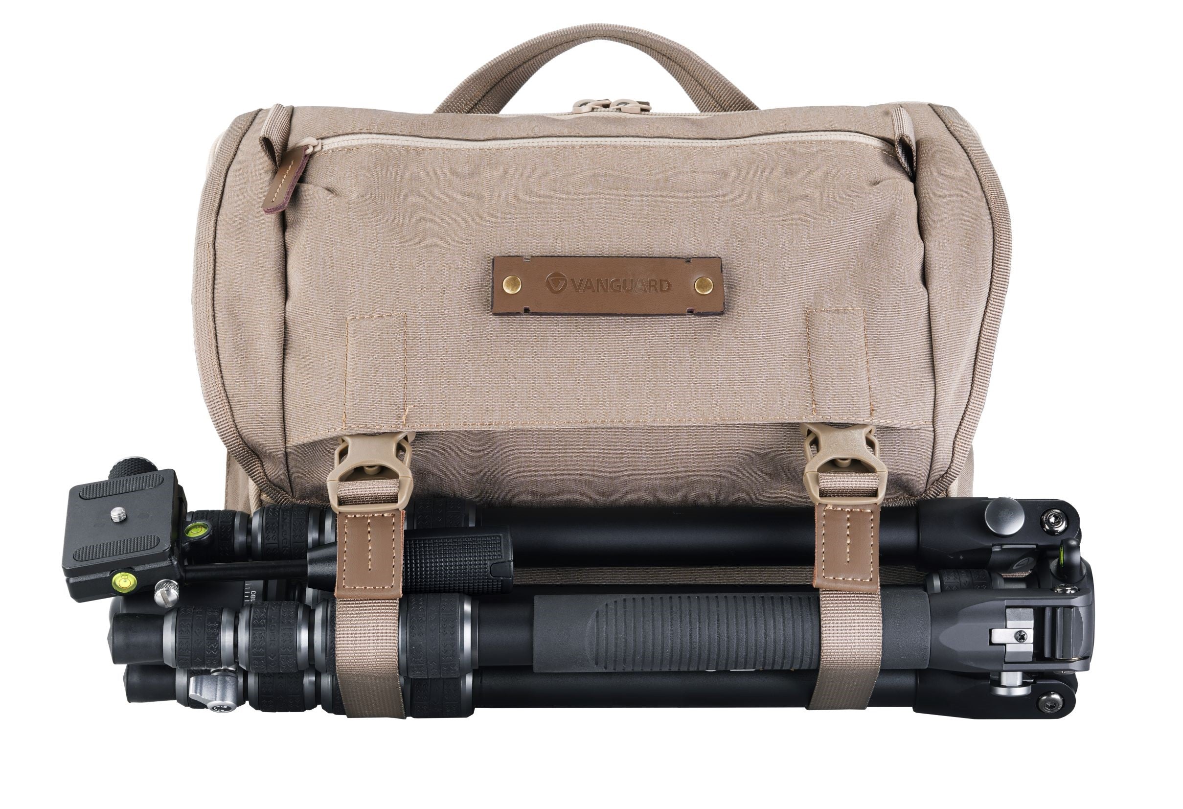 VEO Range 32M BG Beige Messenger Camera Bag - Waterproof DSLR Shoulder Bag for Photographers, Travel & Outdoor Shooting - Perfect for Hiking, Street Photography and Daily Commute