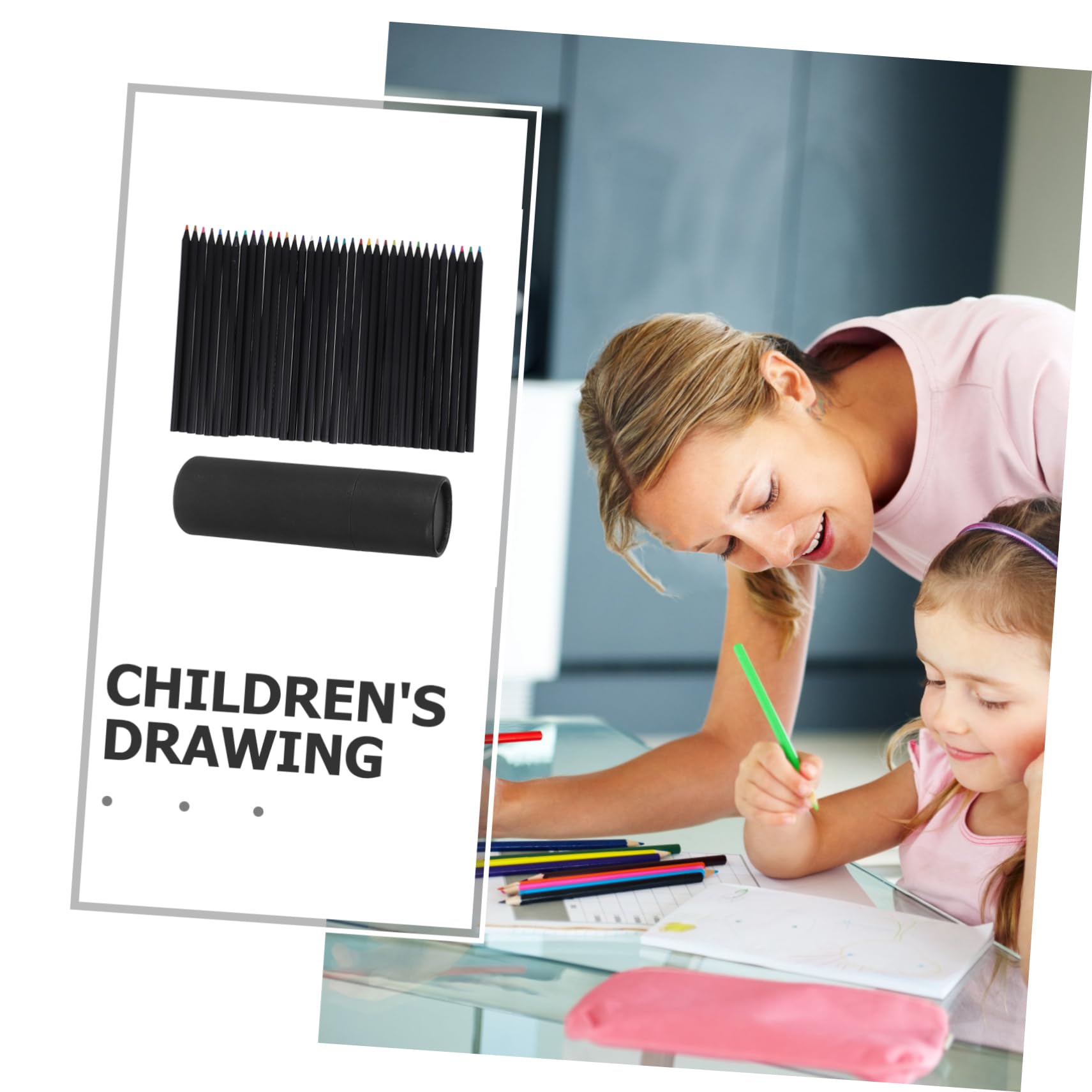 SEWACC 36-Piece Professional Colored Pencils Set - Premium School Drawing Pencils for Artists & Students | Perfect for Sketching, Coloring Books & Classroom Projects