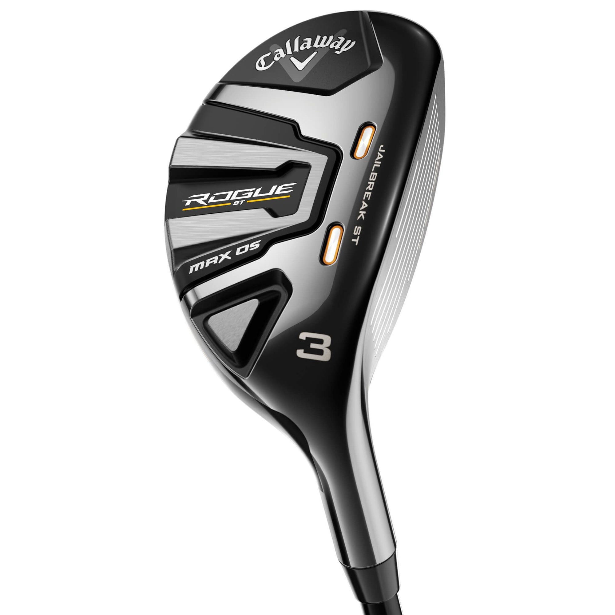 Callaway Rogue ST MAX OS Hybrid Golf Club - High Launch Forgiving Hybrid for Men & Women | Perfect for Long Fairway Shots and Rough Recovery