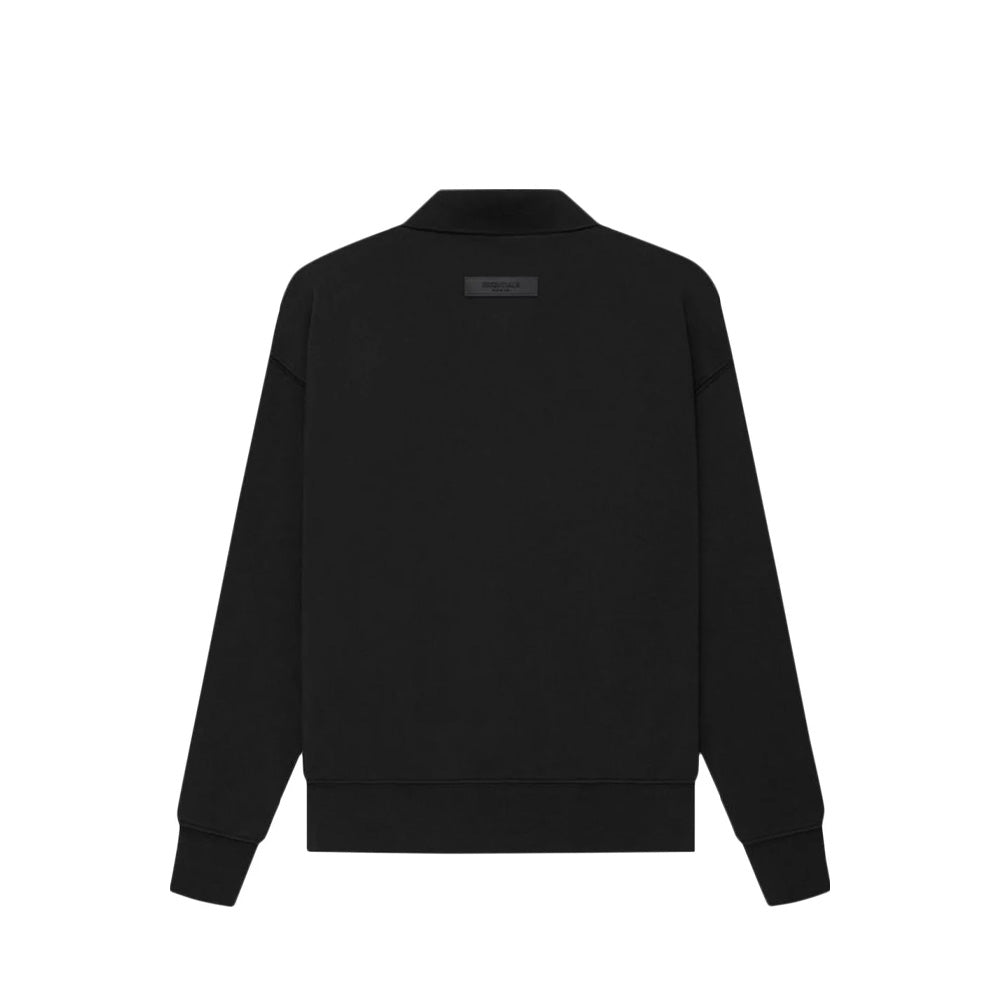 FOG ESSENTIALS SS22 Stretch Limo Polo Kids Long Sleeve Shirt - Comfortable Cotton Blend for Boys & Girls - Perfect for School, Playdates & Casual Outings