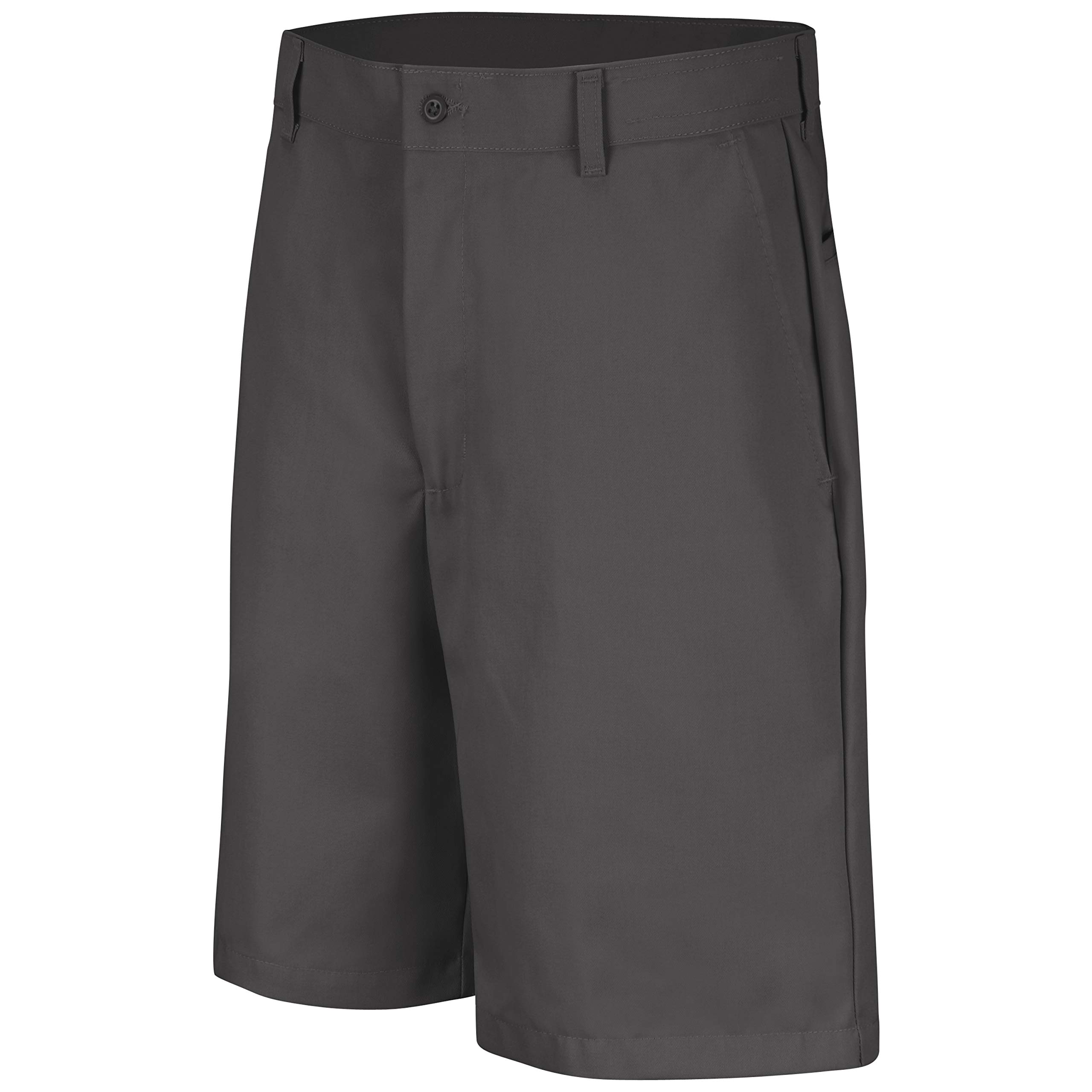 Red Kap Men's Plain Front Work Shorts - Durable & Comfortable for Construction, Landscaping & Outdoor Work