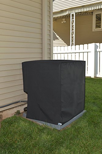 Lennox Merit Model 13ACX-030 Air Conditioner Cover - Waterproof Black Nylon, 24.5''W x 24.5''D x 29.5''H - Perfect for Outdoor AC Unit Protection