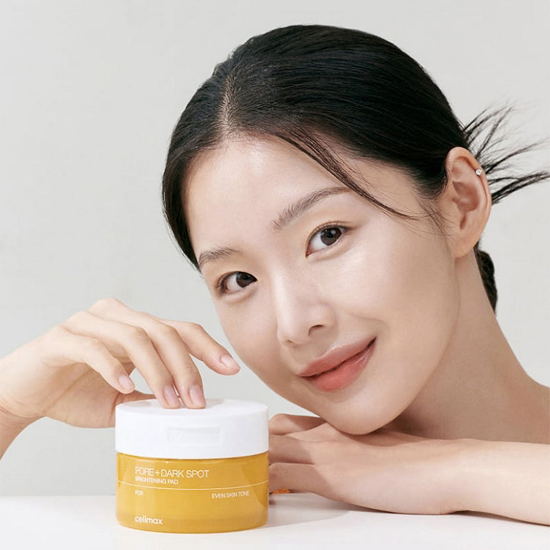 Celimax Pore & Dark Spot Brightening Pads - 40 Exfoliating Pads (100ml) for Clear, Glowing Skin | Perfect for Daily Skincare & Acne Treatment