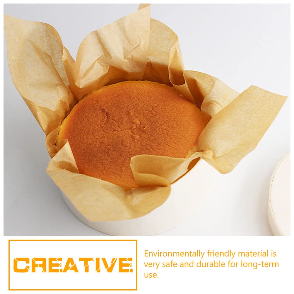 **Hemoton 2-Pack Cake Boxes – Cupcake & Cheesecake Container, Cookie & Sandwich Holder – Poplar Wood Cake Carrier for Birthday, Party & Bakery Storage**