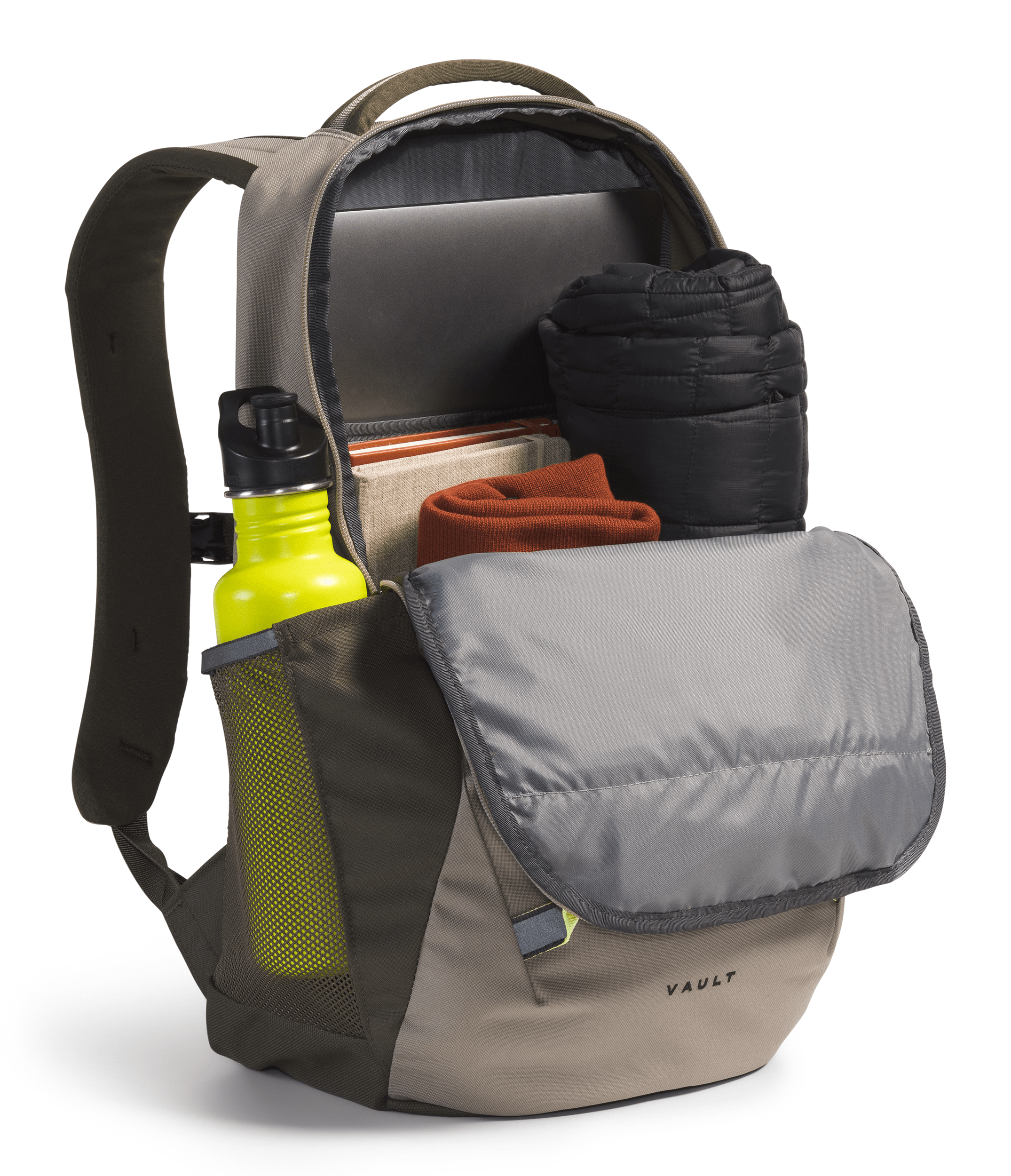 The North Face Vault Backpack - Durable Laptop Backpack for Men & Women - Water-Resistant School, Travel & Hiking Daypack - Fits 15