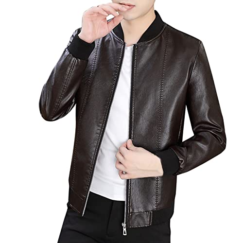 GDJGTA Men's Casual Long Sleeve Patchwork Hooded Jacket with Pockets - Warm Winter Coat for Outdoor Activities, Streetwear Fashion