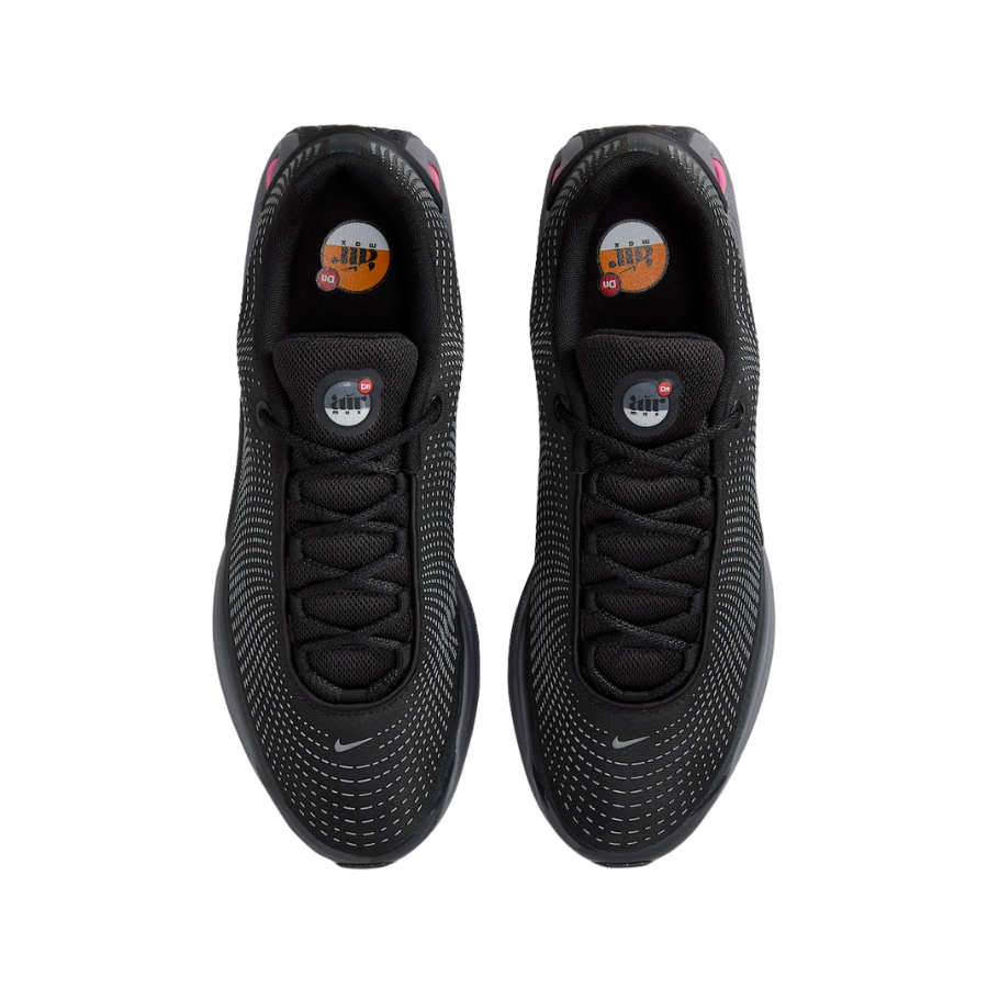 Nike Air Max DN All Night Running Shoes - Black/Dark Smoke Grey/Anthracite/Light Crimson - Men's Athletic Sneakers for Gym, Workout & Casual Wear