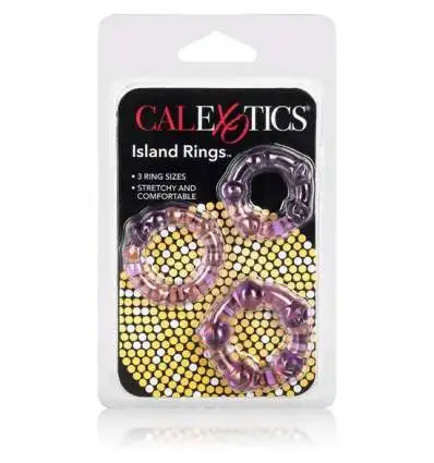 Anillo Island Rings - Purple Gemstone Stackable Rings for Women | Perfect for Beach Vacations, Boho Fashion & Everyday Wear