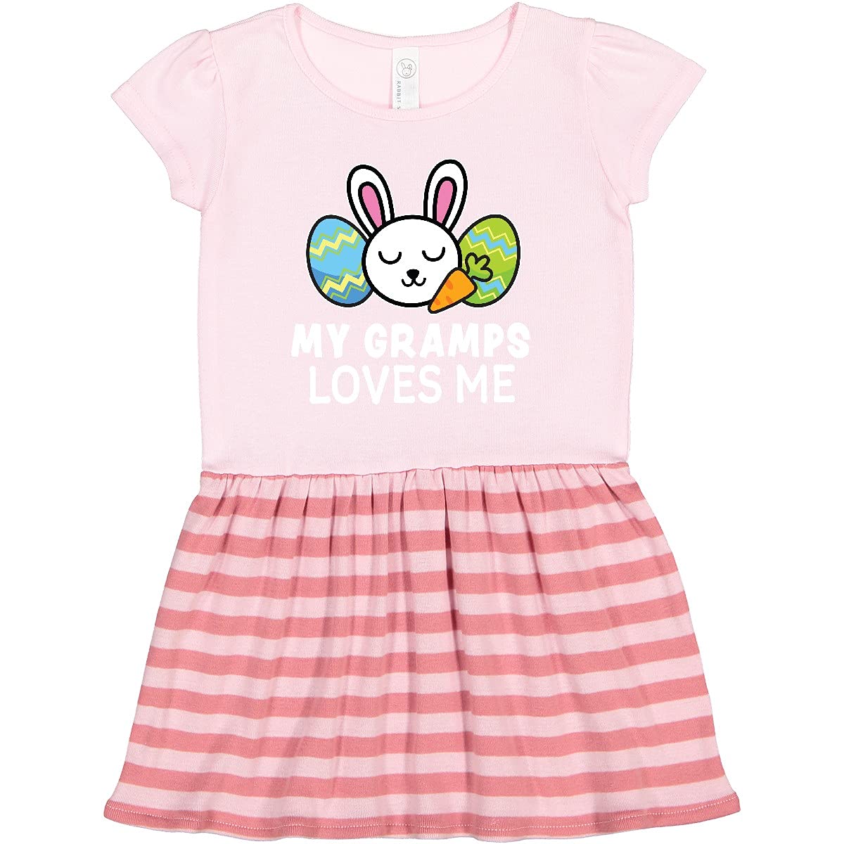 My Gramps Loves Me Bunny Easter Dress for Toddlers - Easter Outfit
