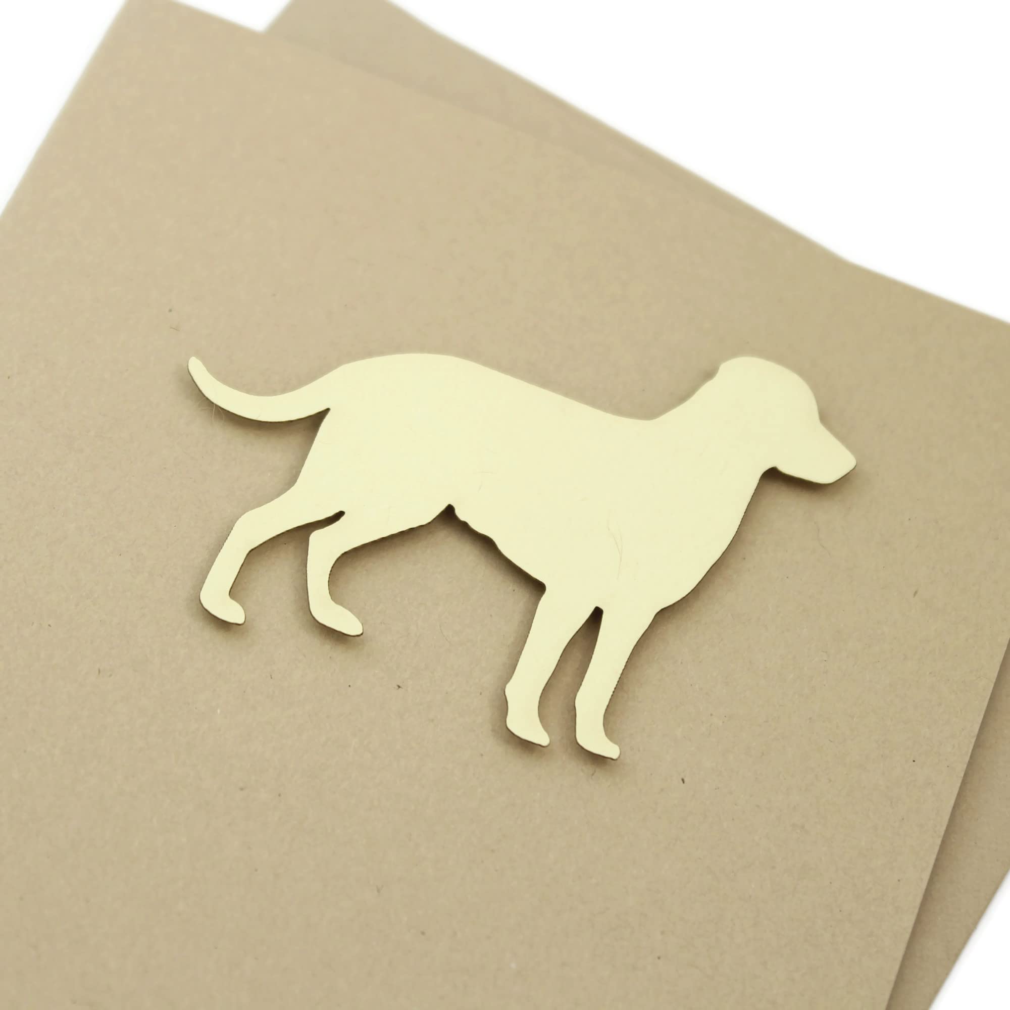 Labrador Retriever Blank Greeting Card - 25 Dog Breed Colors | Single Card or 10-Pack Set | Perfect for Birthdays, Thank You Notes & Pet Lovers
