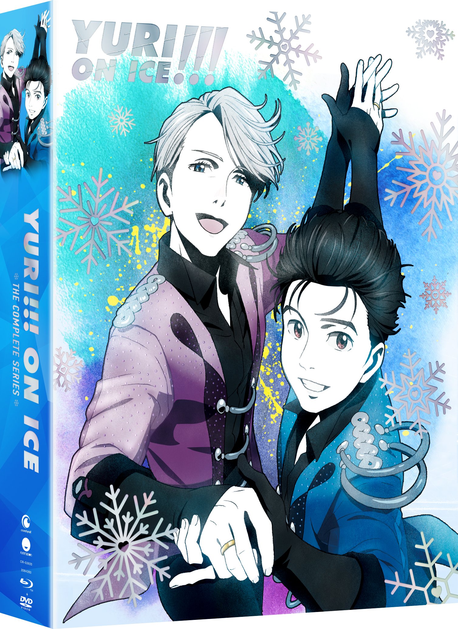 Yuri!!! on Ice: The Complete Series Blu-ray - Award-Winning Anime Figure Skating Drama for Collectors & Anime Fans