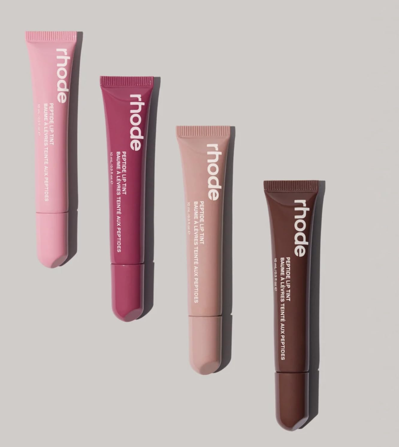 Rhode by Hailey Bieber Peptide Lip Tint Set - Hydrating Lip Gloss & Tinted Lip Balm for Daily Moisture & Natural Color | Perfect for Work, Date Night & Everyday Wear