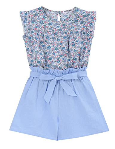 Blue Flower Print