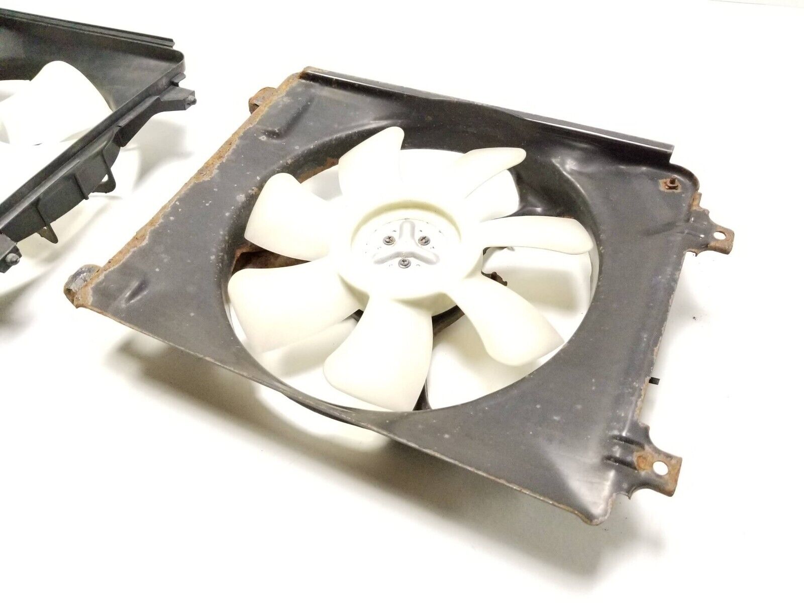 2006-2011 Honda Civic Radiator Cooling Fan Pair - OEM Replacement Parts for Engine Cooling System - Perfect for Hot Weather Driving & Traffic Jams