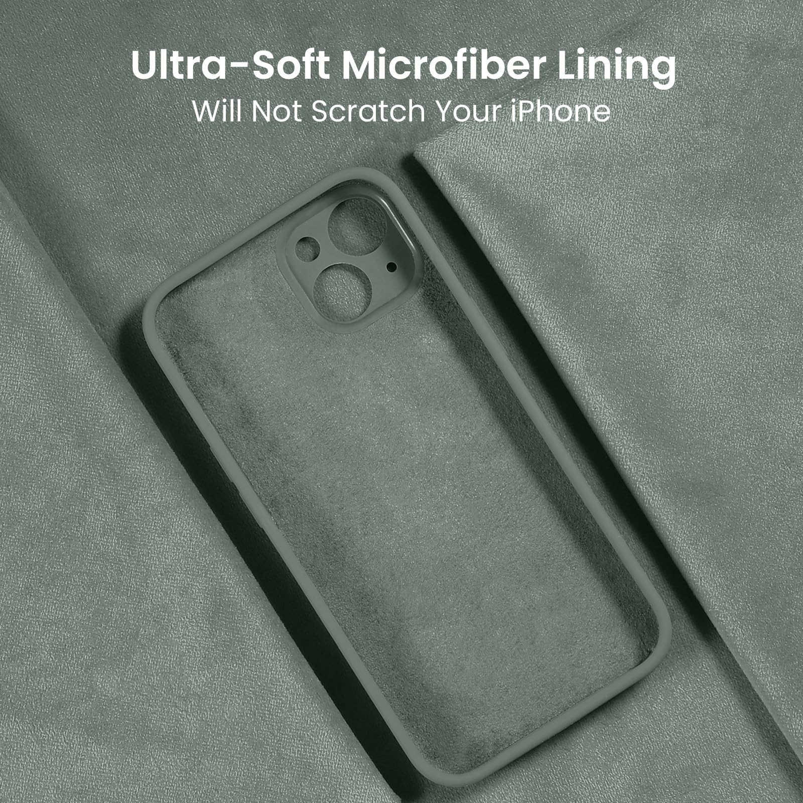 FireNova Premium Silicone iPhone 15 Case (6.1