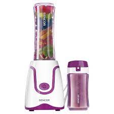 SENCOR SBL2205VT Professional Smoothie Blender with 2 Portable Bottles - Perfect for Healthy Shakes, Protein Drinks & On-the-Go Nutrition at Home or Gym