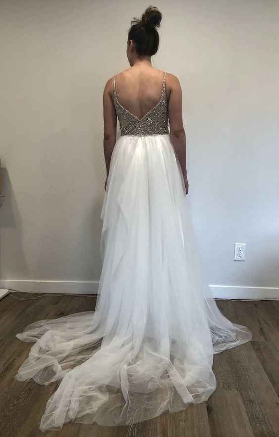 Willowby Nova 50702 Wedding Gown - Elegant Lace Bridal Dress for Beach, Garden & Outdoor Ceremonies