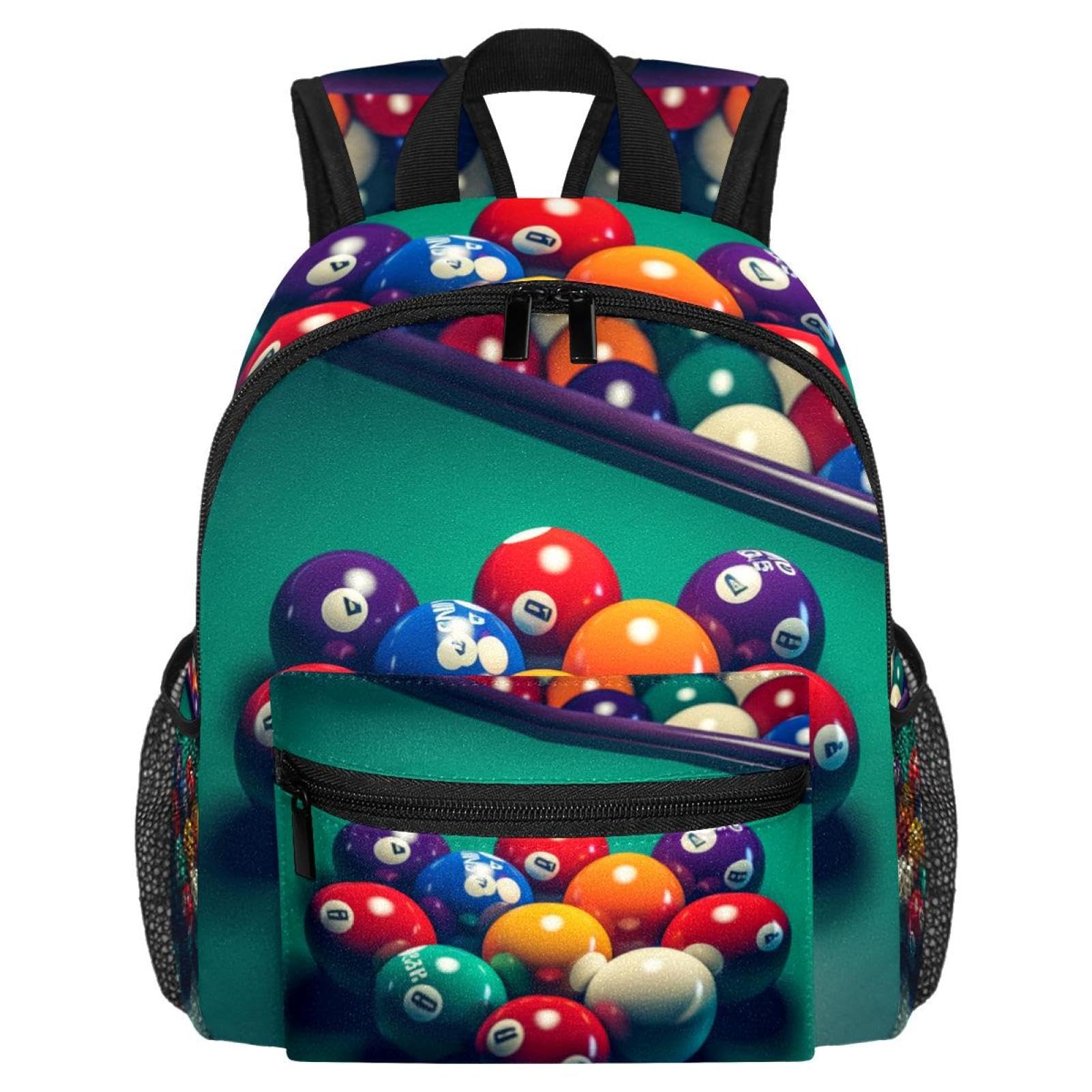 Stylish Travel Backpack for Women & Men - Durable Carry-On Backpack for Billiards, Hiking, Commuting & Outdoor Adventures