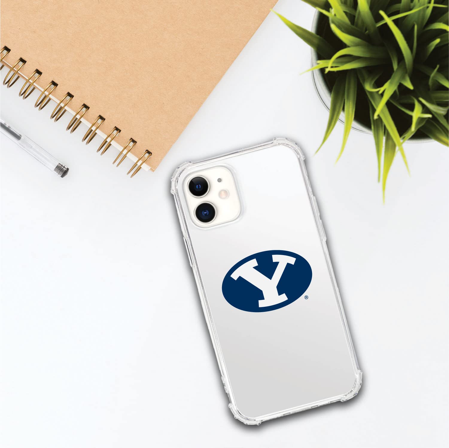 OTM Essentials Brigham Young University Tough Edge Protective Phone Case - Durable Classic Design for BYU Fans | Perfect for School, Travel & Daily Use