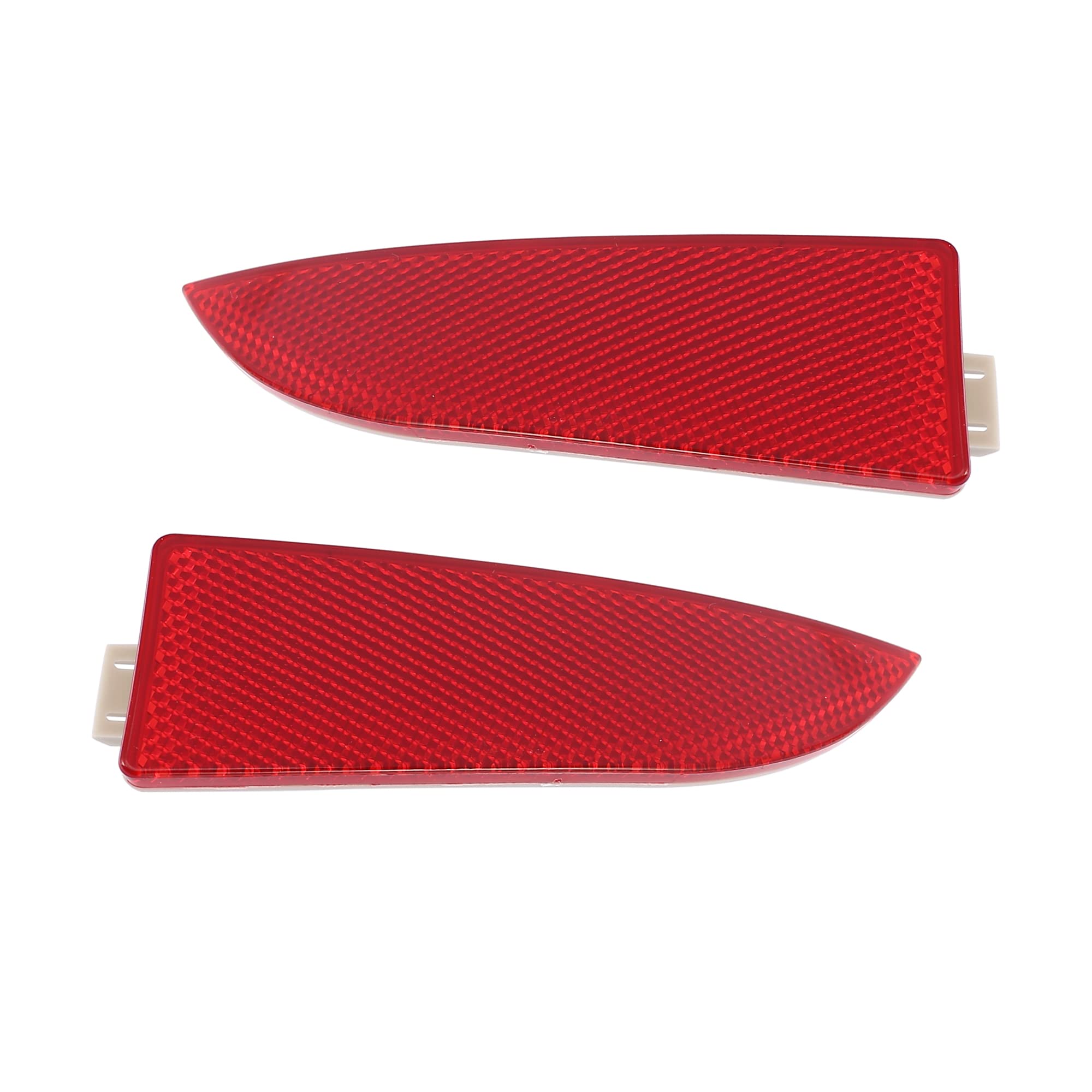 X AUTOHAUX 1 Pair Car Rear Bumper Reflector Strip Cover Left & Right Side for BMW X3 2007-2010 - Replacement Reflectors for Enhanced Night Visibility & Safety Driving