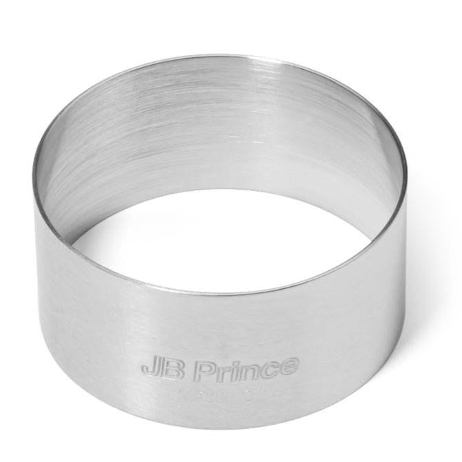 JB Prince Premium Seamless Stainless Steel Ring - 1.38 Inch Height - Durable & Hypoallergenic Jewelry for Men & Women - Perfect for Weddings, Anniversaries & Everyday Wear