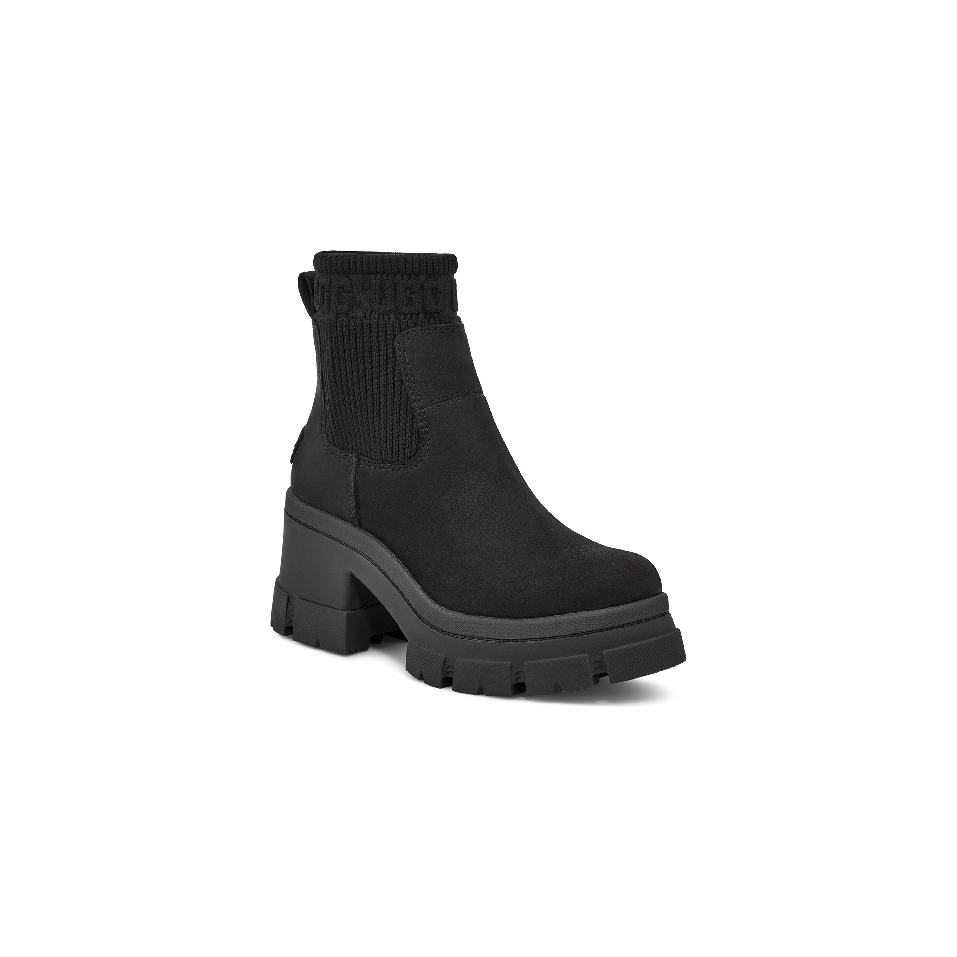 UGG Women's Brooklyn Chelsea Boots - Waterproof Ankle Boots for Women, Slip Resistant Winter Boots for Walking & Outdoor Activities
