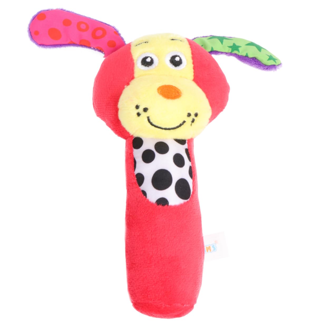 VICASKY Baby Crib Hanging Toy with Bell - Red Rattles & Car Stroller Toy for Newborns | Nursery Decor, Infant Development & Travel Entertainment