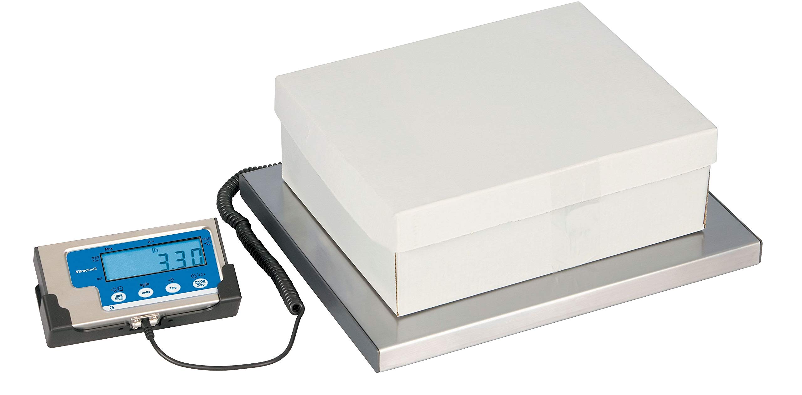 Brecknell LPS400 Portable Shipping Scale - 400lb Capacity, 12