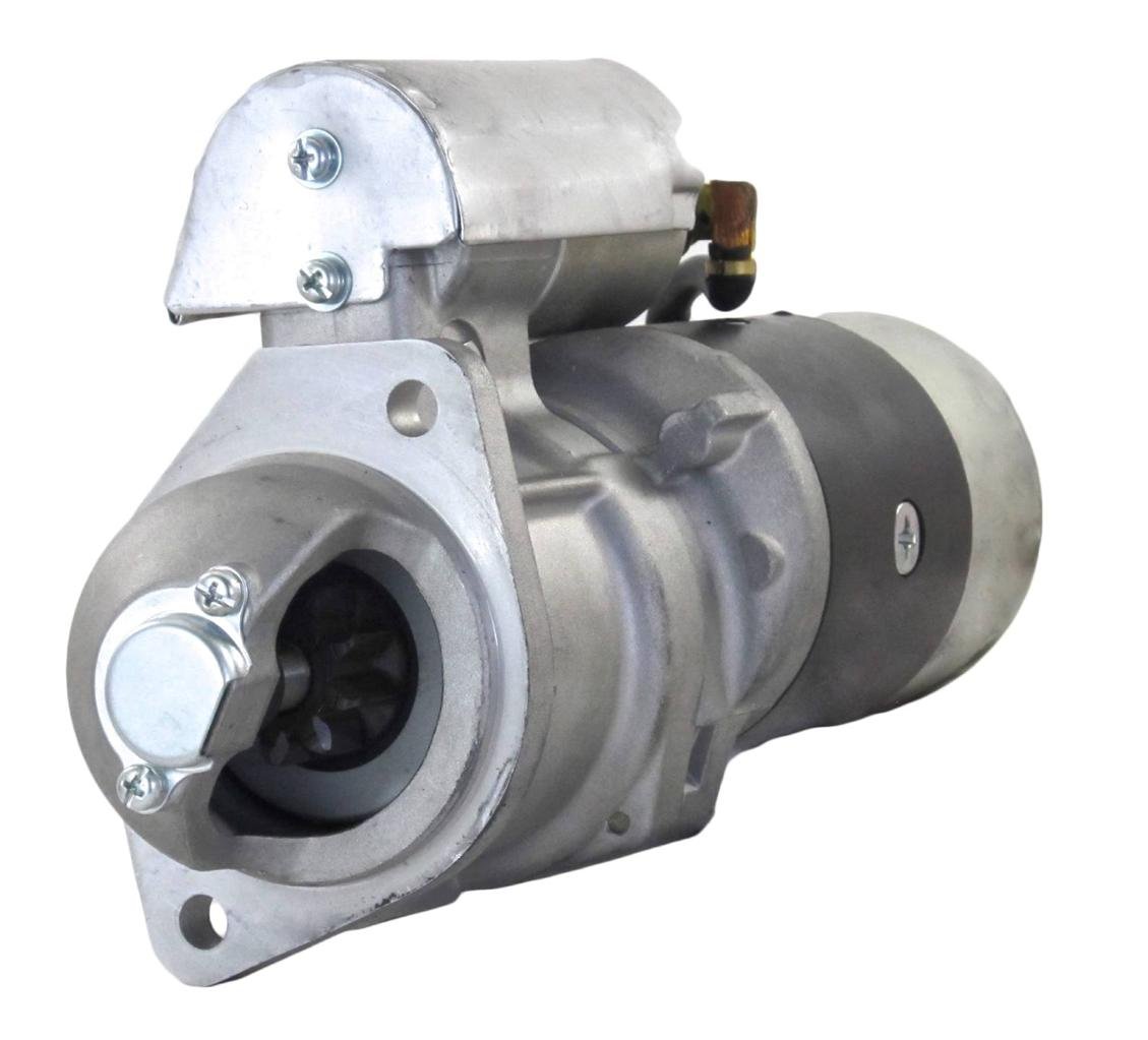 RAREELECTRICAL New Starter Motor for Nissan Forklift QF01 QF02 QGF02 SD22 SD23 SD25 Diesel S12-68D - Compatible with Nissan Lift Trucks, Warehouse & Industrial Equipment
