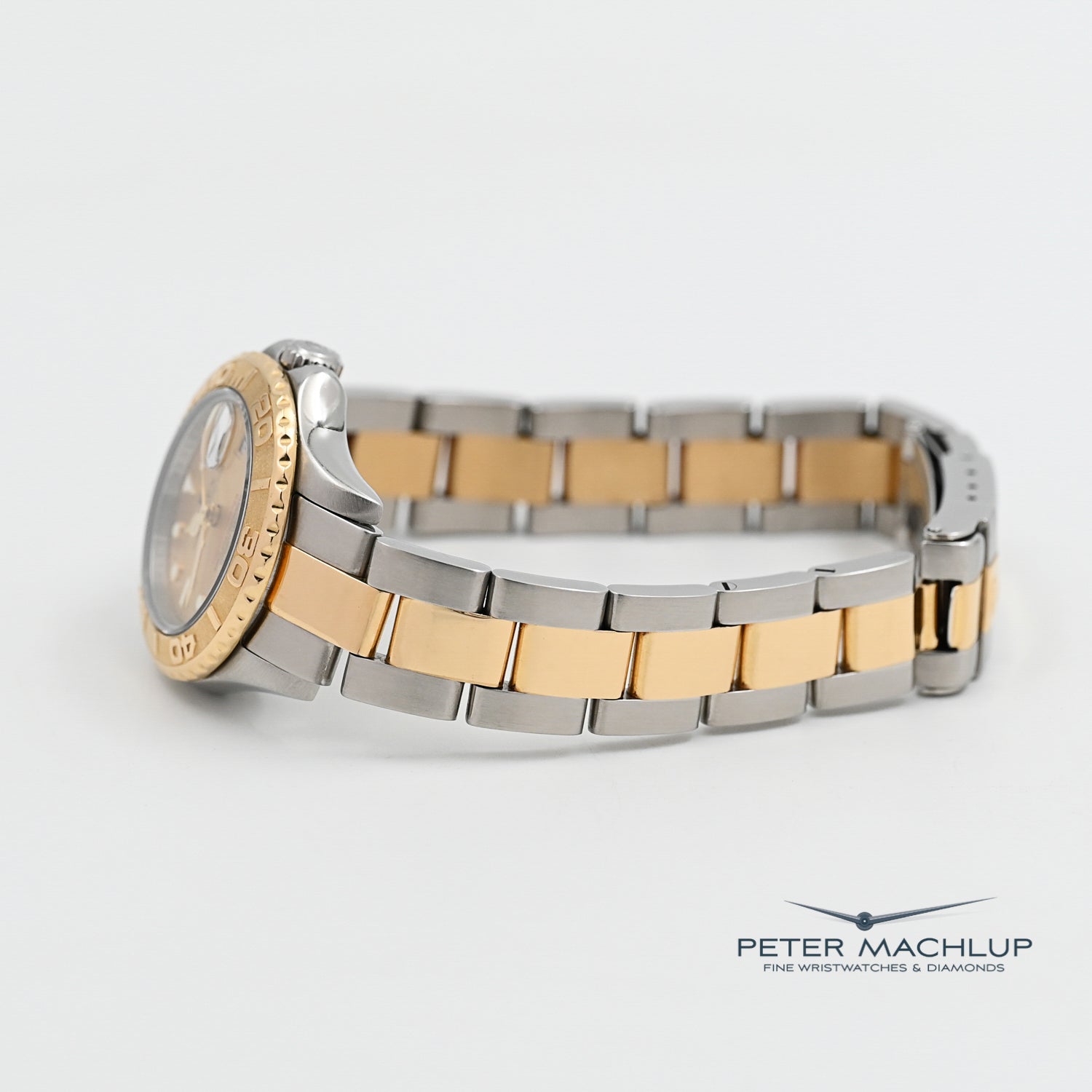 Luxury Rolex Yacht-Master Ladies Watch 26mm 18K Gold & Stainless Steel - Perfect for Sailing, Yachting & Elegant Occasions