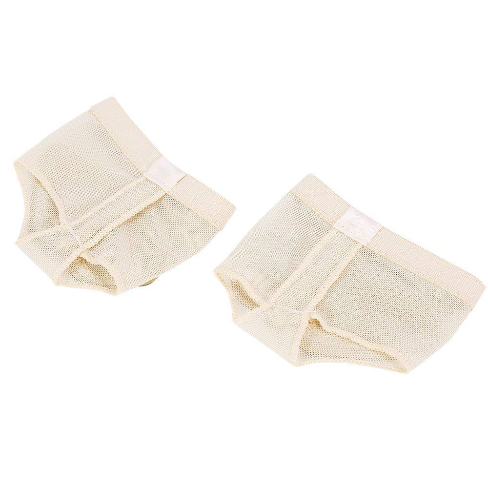 Dance Foot Thongs & Lyrical Ballet Shoes - Thong Toe Paws, Belly Dance Paw Pad Half Sole (M) for Ballet, Contemporary, and Lyrical Performances