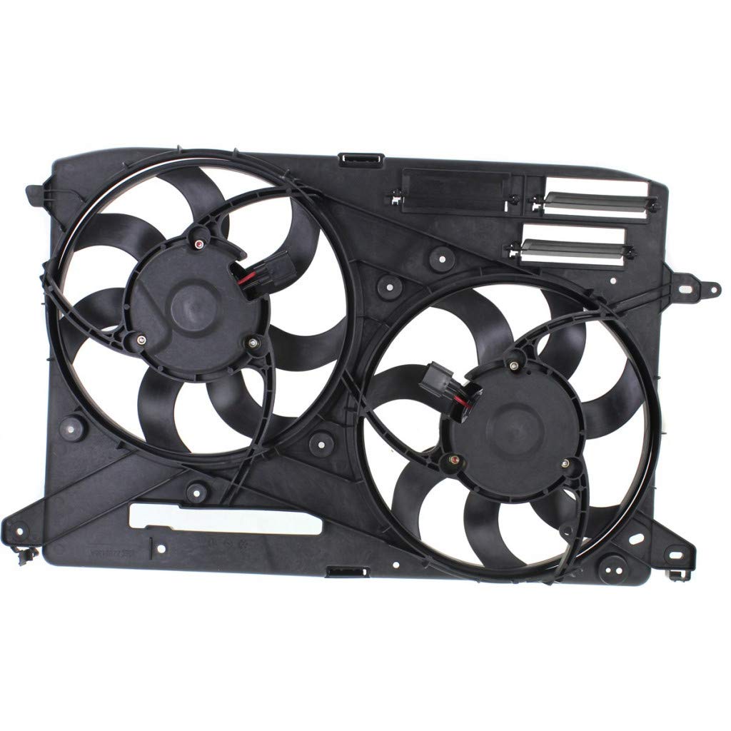 Ford Fusion A/C Radiator Fan Assembly 2013-2016 | Compatible with 1.6L Turbo Engine & Part Numbers FO3115196, DG9Z 8C607 B | Perfect for Cooling System Repair & Replacement