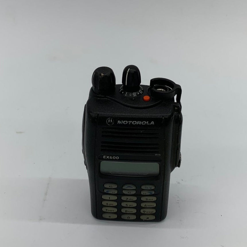Motorola EX600 AAH38KDH9AA6AN VHF Portable Two-Way Radio - Long Range Communication for Outdoor Adventures, Construction Sites & Emergency Preparedness