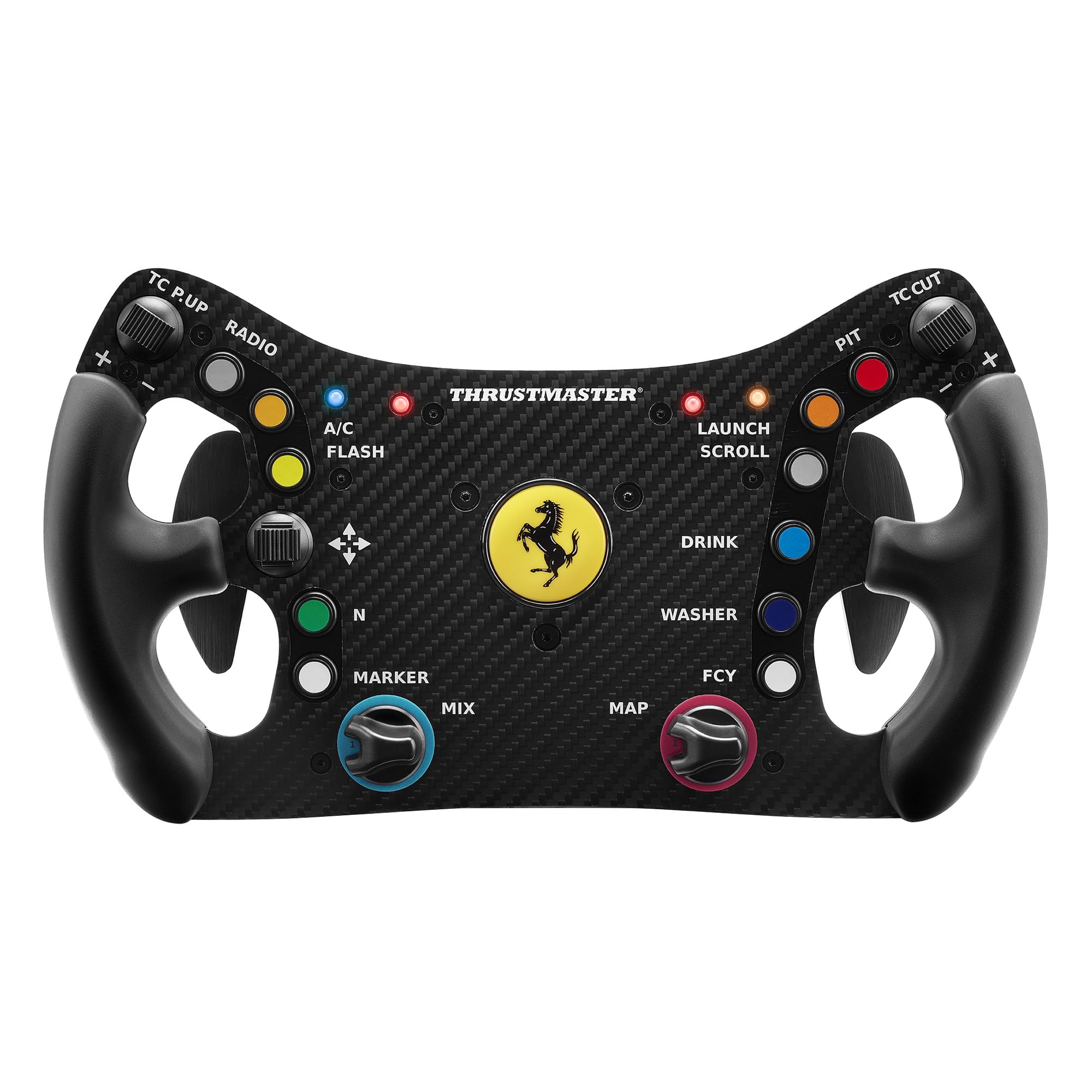 Thrustmaster Ferrari 488 GT3 Racing Wheel Add-On - Compatible with PS5, PS4, Xbox Series X/S, One & PC | Premium Sim Racing Steering Wheel for Gran Turismo, Forza & Assetto Corsa