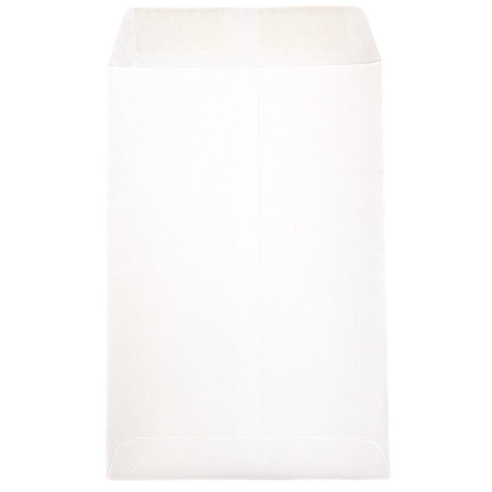 JAM PAPER 6x9 Open End Catalog Commercial Envelopes - White - 500 Pack Bulk Mailing Envelopes for Business, Office & Direct Mail Marketing (500/Box) - Perfect for Invoices, Statements & Marketing Materials