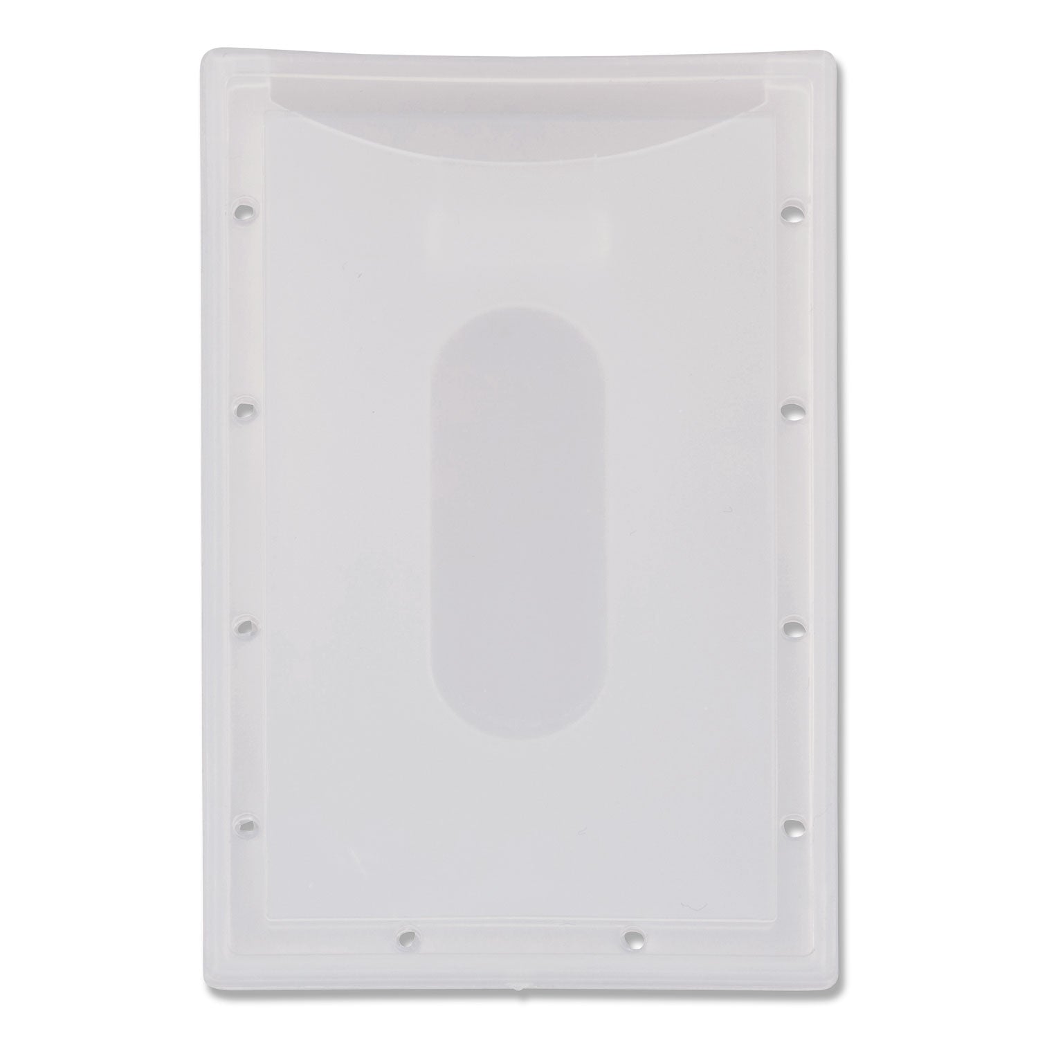 Clear Horizontal ID Card Holder - 2.31