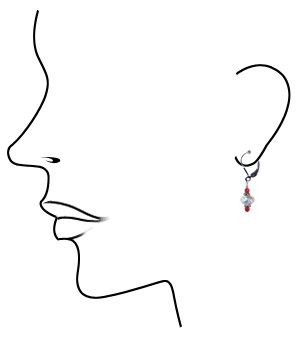 925 Sterling Silver Leverback Drop Earrings with Genuine Austrian Crystals - Elegant Dangling Earrings for Women, Perfect for Weddings, Parties & Special Occasions