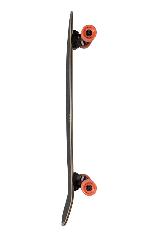 Globe Blazer XL 36 Inch Cruiser Skateboard - Black & Orange Design for Smooth Riding | Perfect for Commuting, Campus Cruising & Urban Adventures