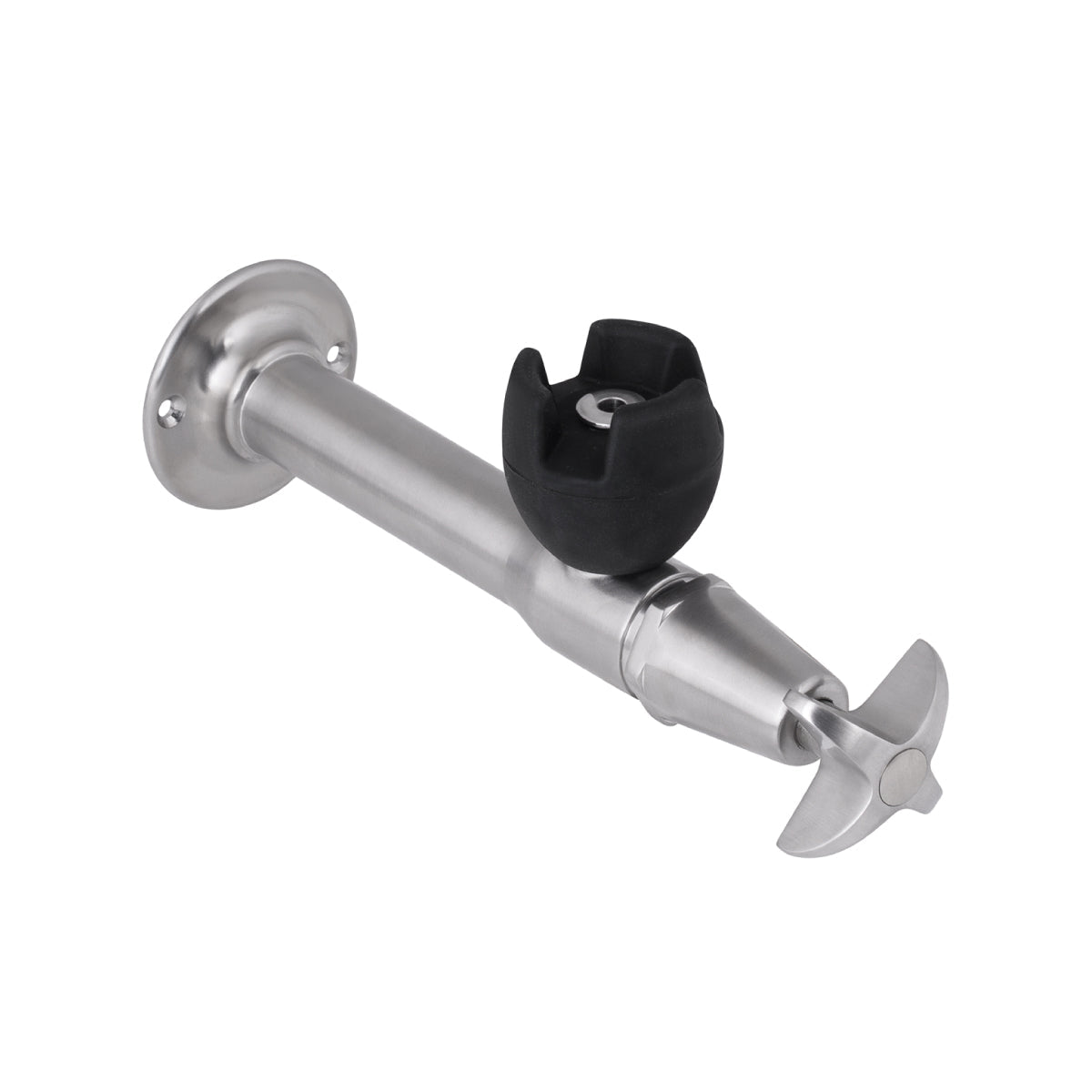 3Monkeez Horizontal Cam Action Wall Mount Bubbler with Silicone Mouthguard - Durable Water Pipe for Smooth Hits | Perfect for Home Use, Parties, and Relaxation Sessions