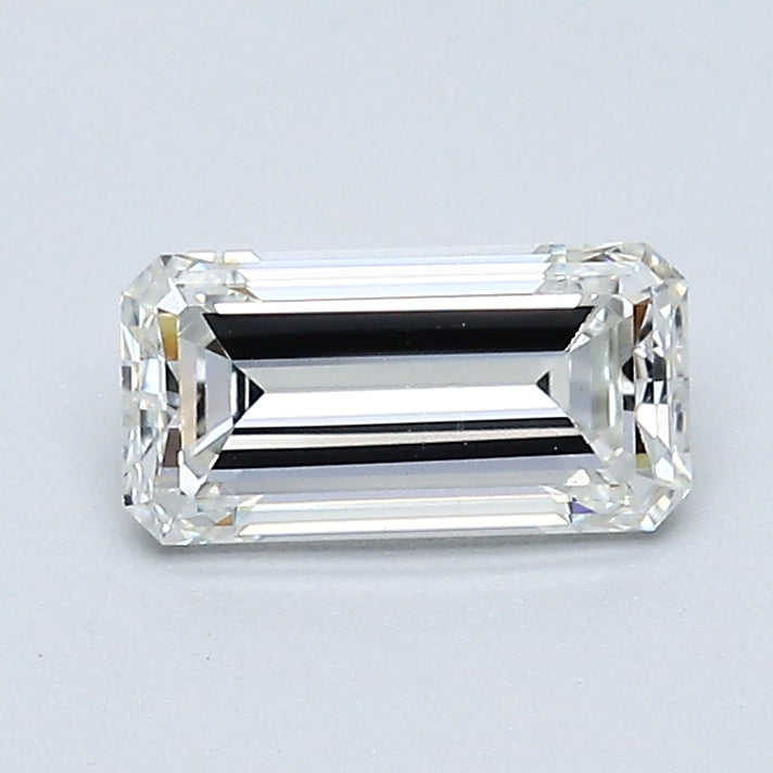 0.84 Carat G Color VS1 Clarity Emerald Cut Diamond for Engagement Rings & Fine Jewelry