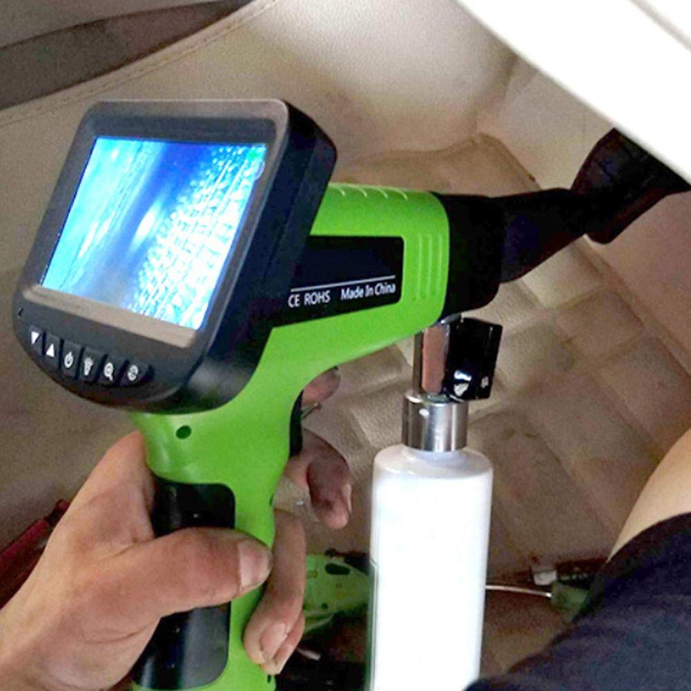 **High Pressure AC Cleaning Kit with LCD Display - Car Air Conditioner Visual Cleaning Gun, Pipe Endoscope & Evaporation Box - Perfect for Auto Maintenance & HVAC System Cleaning**