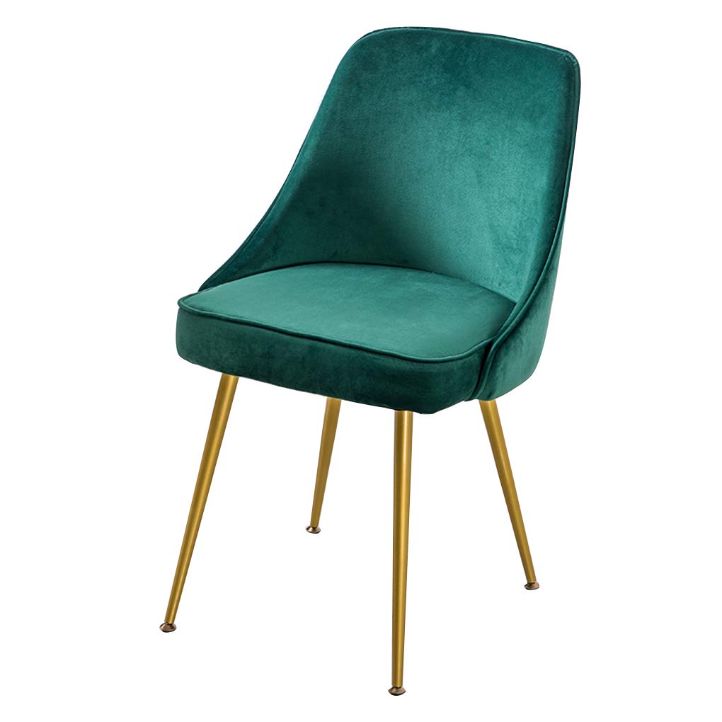 Ergonomic Steel Frame Dining Chair - Adjustable Angle Modern Side Chair for Kitchen, Cafe, Office & Vanity | Perfect for Dining, Makeup, Leisure & Workspaces