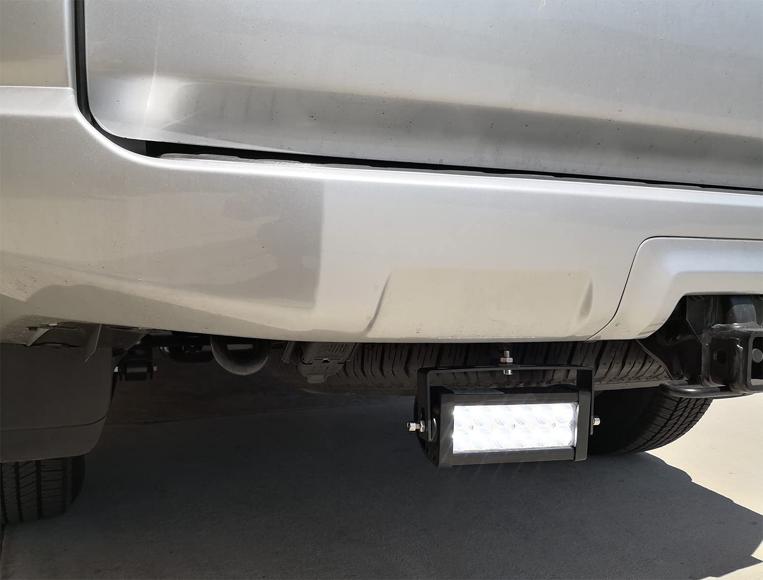 iJDMTOY Rear Bumper Mount LED Reverse Light Bars - 36W High Power LED Work Lights for 2014-2022 Toyota 4Runner - Includes (2) LED Light Bars, Mounting Brackets & Wiring Kit - Perfect for Off-Roading, Camping & Nighttime Backing Safety