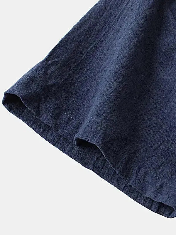 Men's Relaxed Fit Classic Linen Shorts - Breathable Summer Casual Shorts for Beach, Vacation & Outdoor Activities
