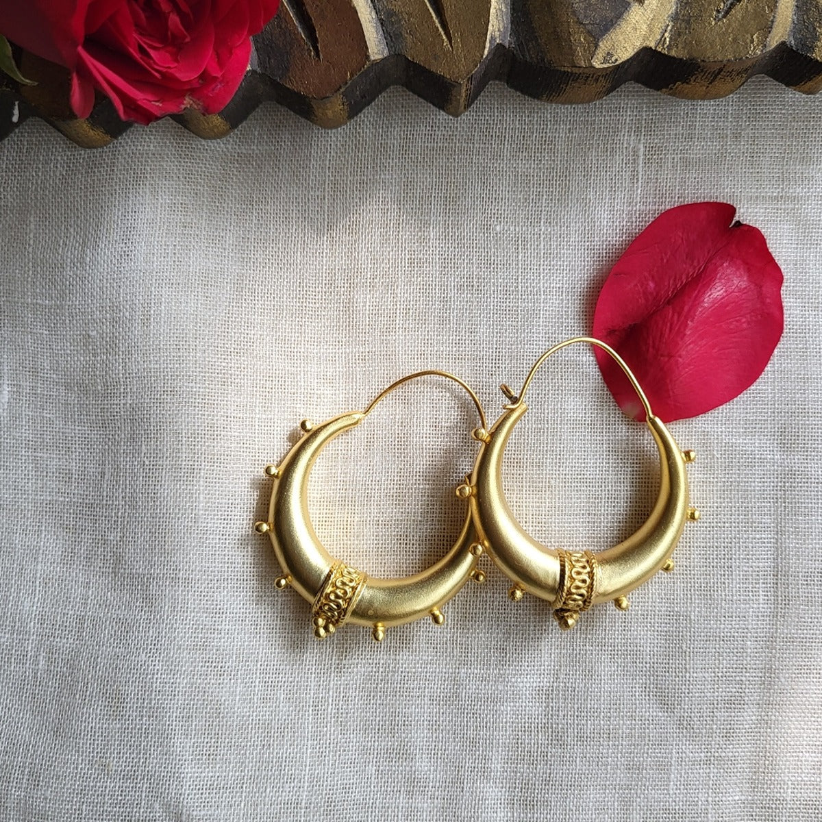 Elegant Classic Touch Gift Box with Hoop Earrings and Bangle Set - Perfect for Birthday, Anniversary, Valentine's Day Gifts for Women