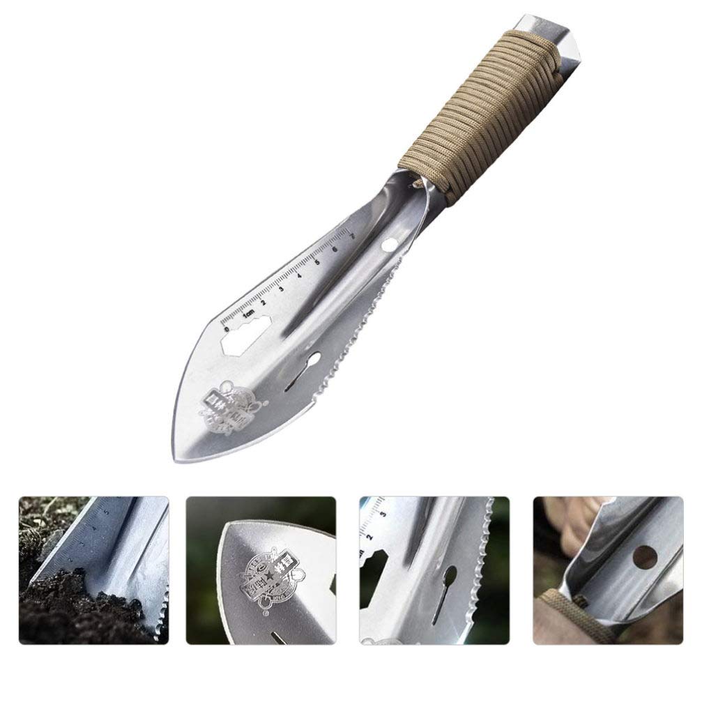 Best Portable Garden Shovel - Lightweight Folding Spade for Gardening, Camping & Emergency Survival Kit - Perfect for Outdoor Adventures, Digging & Planting
